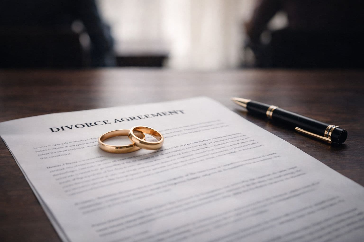 Aile ve boşanma hukuku sürecini temsil eden danışmanlık görüşmesi